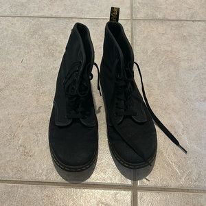 Doc marten high top black sneakers in good condition